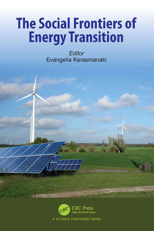 Book cover of The Social Frontiers of Energy Transition (1)