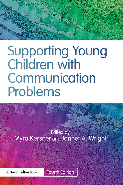 Book cover of Supporting Young Children with Communication Problems (4)