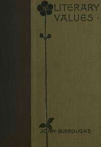 Book cover of Literary Values, and Other Papers