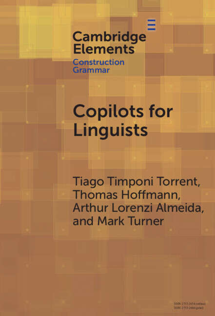 Book cover of Elements in Construction Grammar: Copilots for Linguists