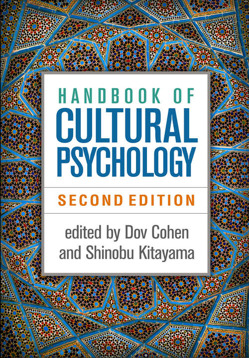 Handbook of Cultural Psychology, Second Edition