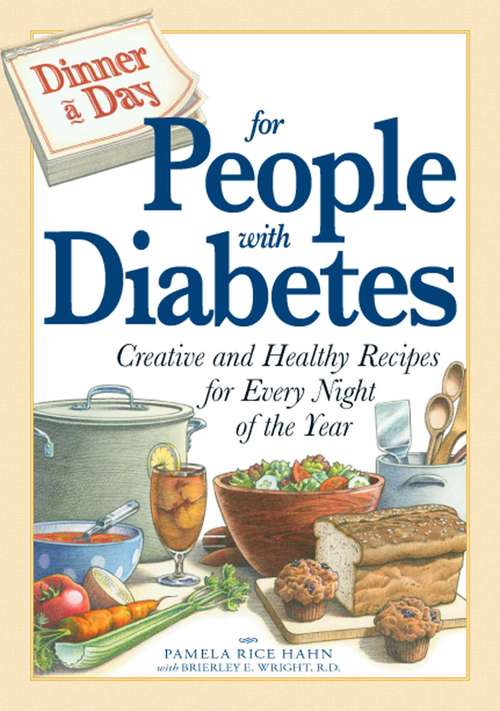 Book cover of Dinner a Day for People with Diabetes Cookbook