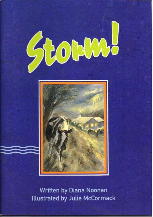 Book cover of The Storm (Rigby Leveled Library, Level L #57)