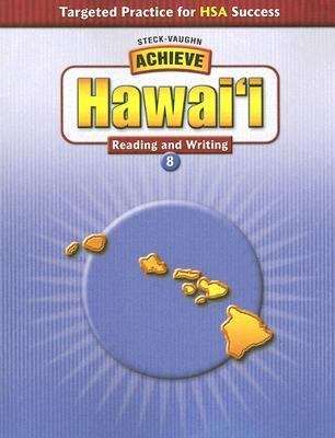Book cover of Achieve Hawai'i: Language Arts, Grade 8