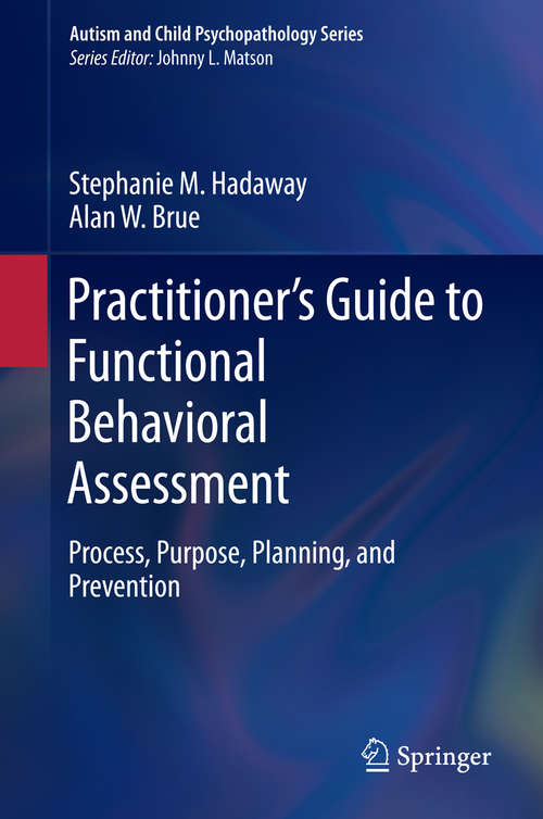 Book cover of Practitioner's Guide to Functional Behavioral Assessment