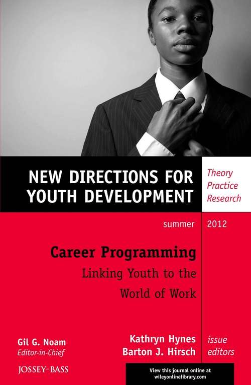 Book cover of Career Programming: Linking Youth to the World of Work