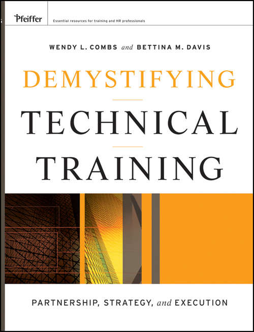 Book cover of Demystifying Technical Training