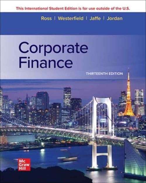 Book cover of Corporate Finance 13e: Patients And Serv:ice Users