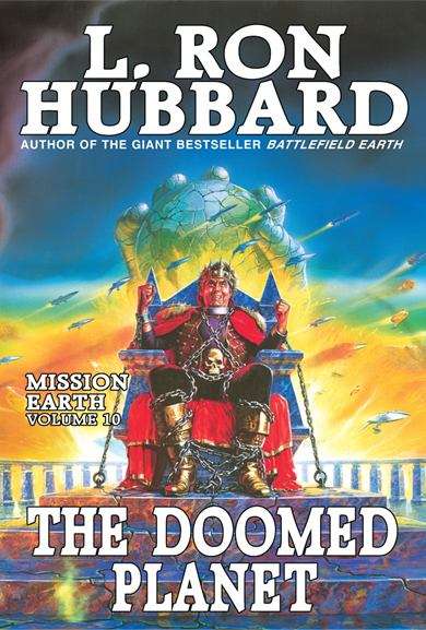 Book cover of The Doomed Planet (Mission Earth #10)