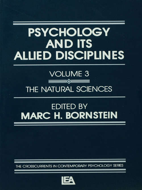 Psychology and Its Allied Disciplines