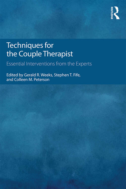 Cover image of Techniques for the Couple Therapist