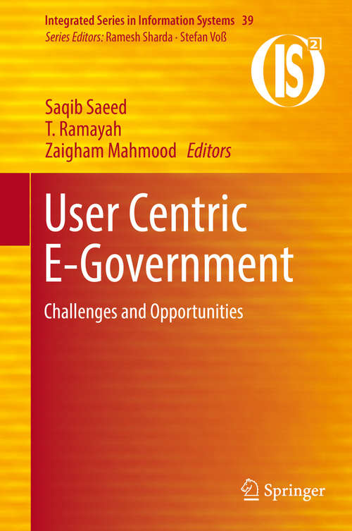 User Centric E-Government