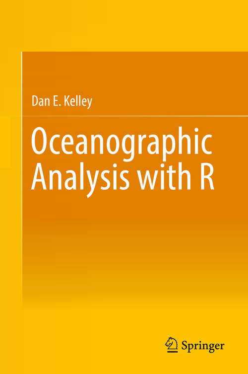 Book cover of Oceanographic Analysis with R (1st ed. 2018)