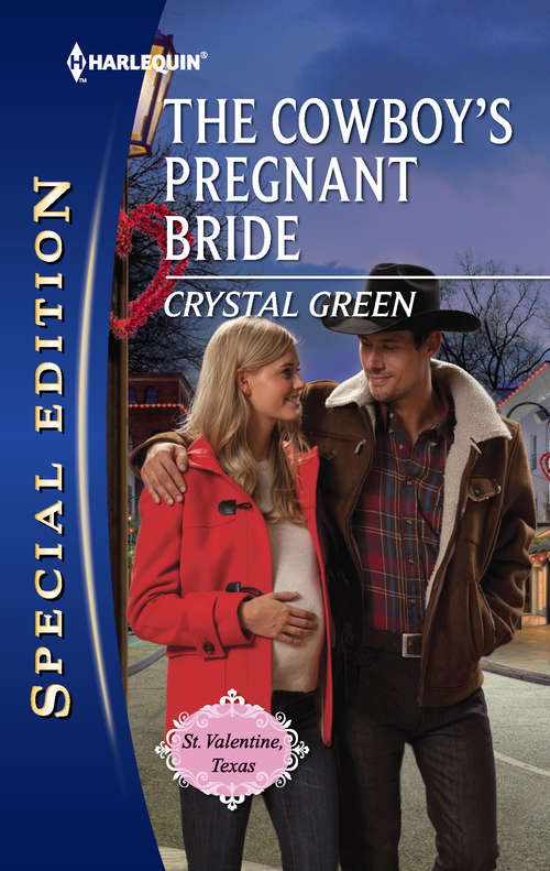 Book cover of The Cowboy's Pregnant Bride