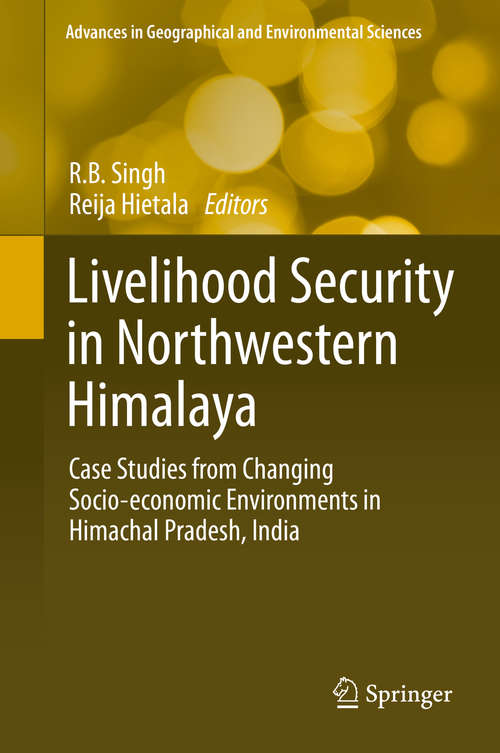 Book cover of Livelihood Security in Northwestern Himalaya