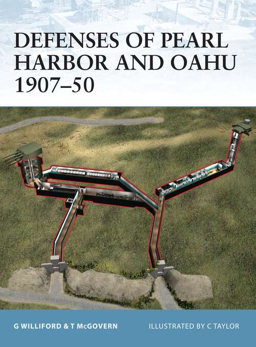 Book cover of Defenses of Pearl Harbor and Oahu 1907-50