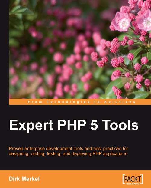 Book cover of Expert PHP 5 Tools