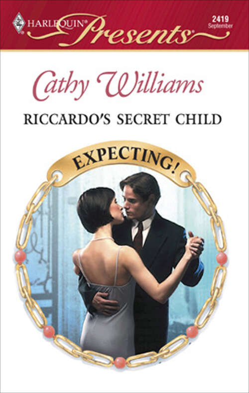 Book cover of Riccardo's Secret Child (Expecting! #31)