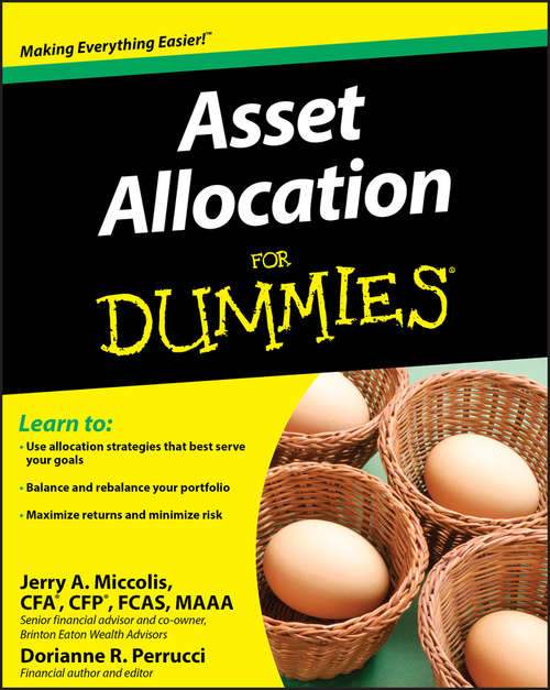 Book cover of Asset Allocation For Dummies