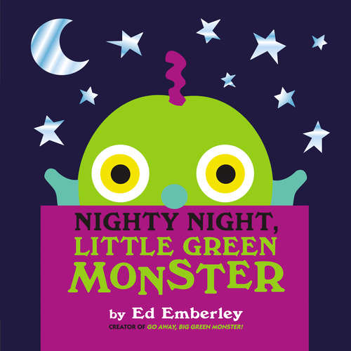 Book cover of Nighty Night, Little Green Monster