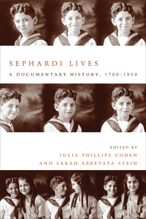 Book cover of Sephardi Lives: A Documentary History, 1700-1950