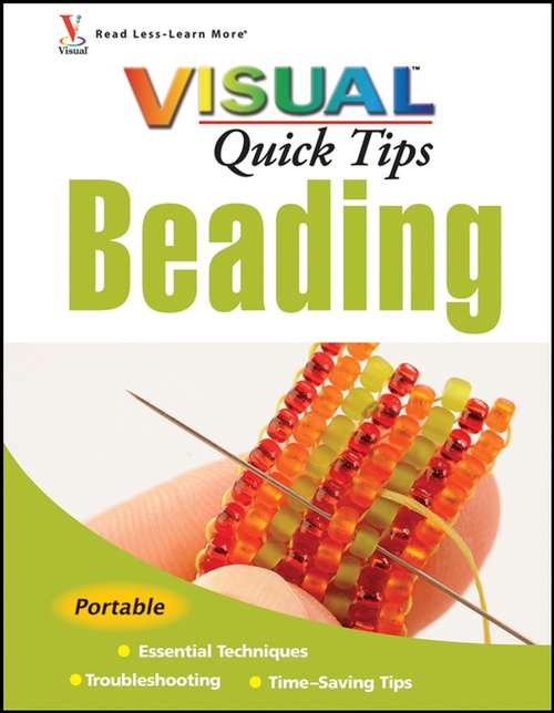 Book cover of Beading VISUAL Quick Tips