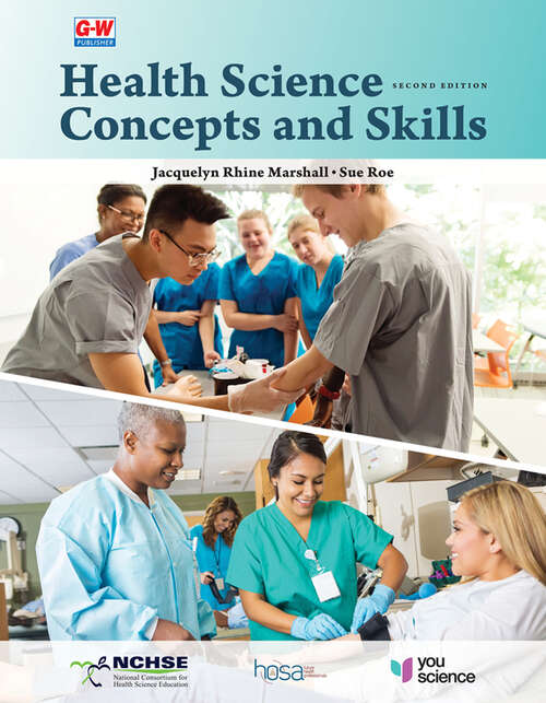 Book cover of Health Science Concepts and Skills (2)