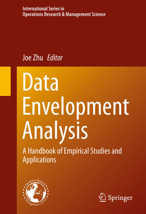 Book cover of Data Envelopment Analysis