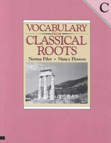 Book cover of Vocabulary from Classical Roots C