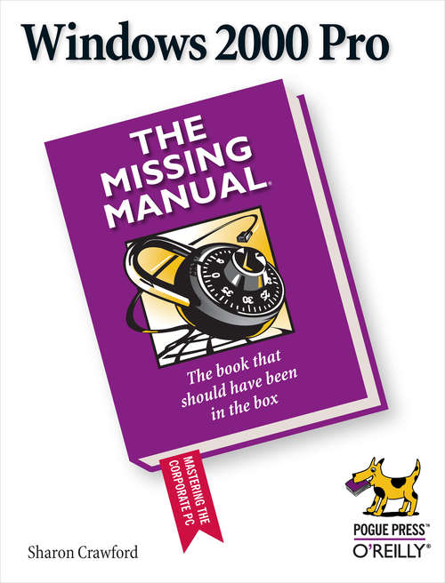 Book cover of Windows 2000 Pro: The Missing Manual