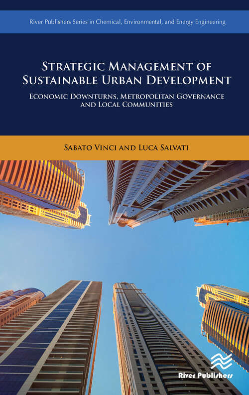 Book cover of Strategic Management of Sustainable Urban Development: Economic Downturns, Metropolitan Governance and Local Communities