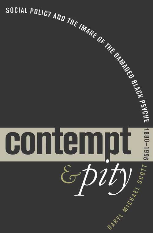 Book cover of Contempt and Pity
