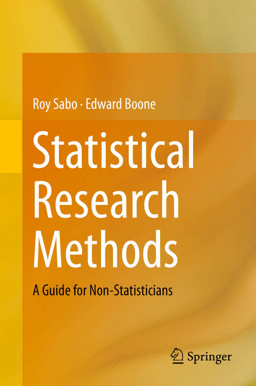 Book cover of Statistical Research Methods