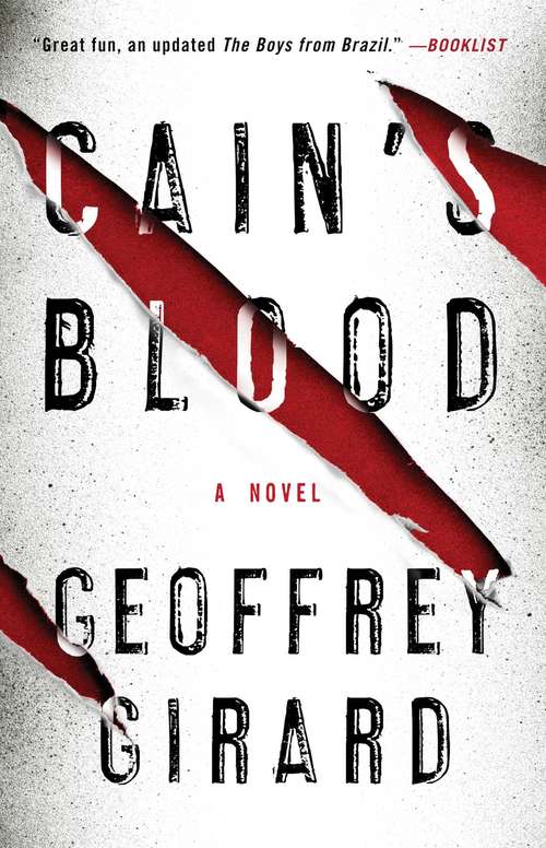 Book cover of Cain's Blood: A Novel