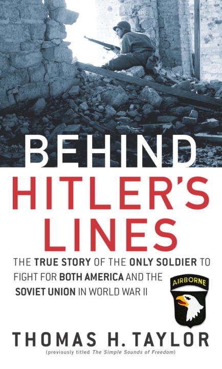 Book cover of Behind Hitler's Lines