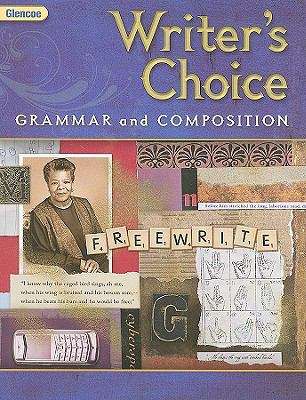 Book cover of Glencoe Writer's Choice: Grammar and Composition, Grade 9