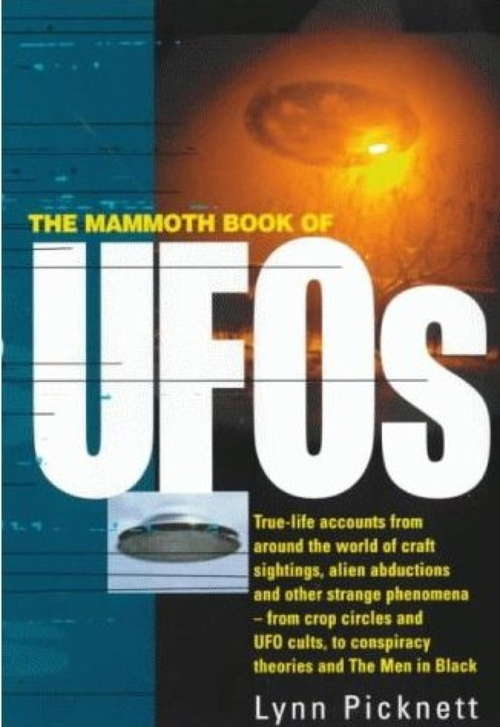 Book cover of The Mammoth Book of UFOs