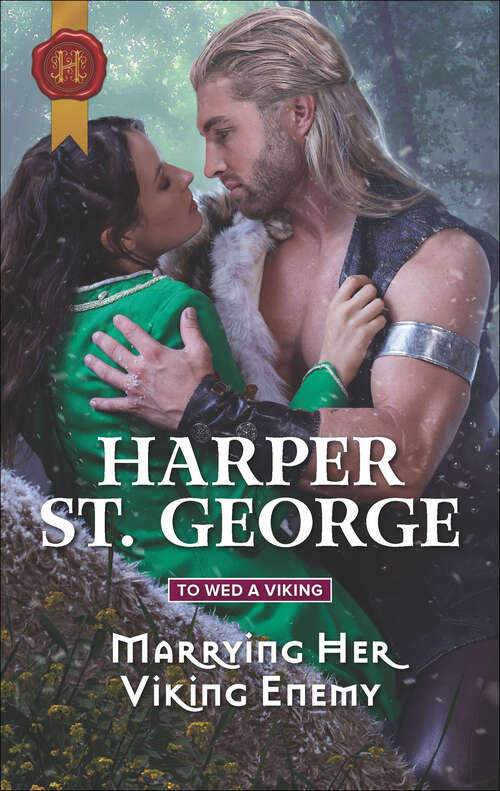 Book cover of Marrying Her Viking Enemy: The Earl's Inconvenient Wife One Night With The Major Marrying Her Viking Enemy (Original) (To Wed a Viking #1)