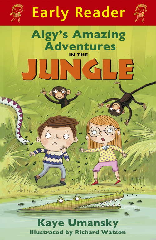 Book cover of Algy's Amazing Adventures in the Jungle