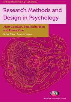Research Methods and Design in Psychology (Critical Thinking in Psychology Series)