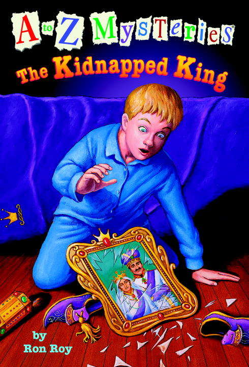 Book cover of A to Z Mysteries: The Kidnapped King