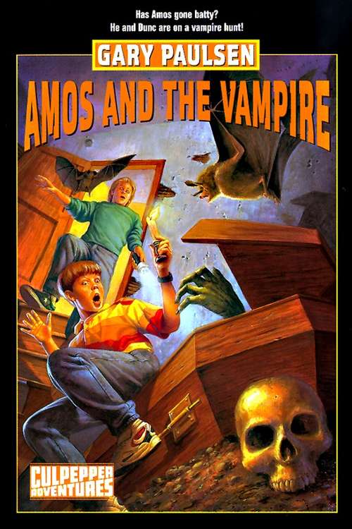 Book cover of Amos and the Vampire (Culpepper Adventures)