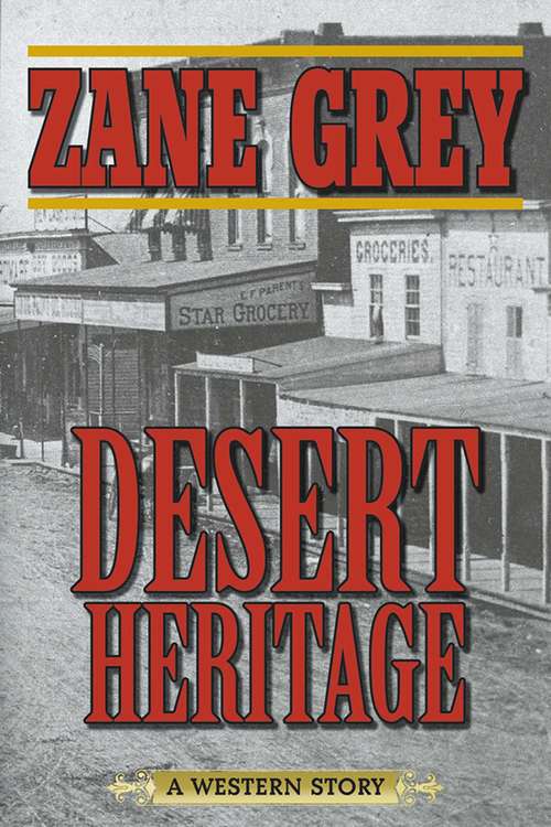 Book cover of Desert Heritage