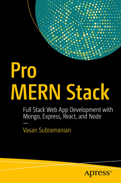 Book cover of Pro MERN Stack