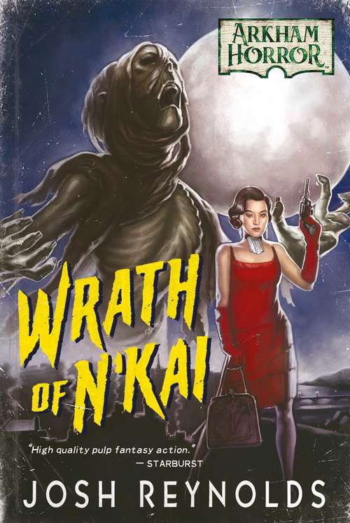 Book cover of Wrath of N'kai: An Arkham Horror Novel (Ebook Original) (Arkham Horror)