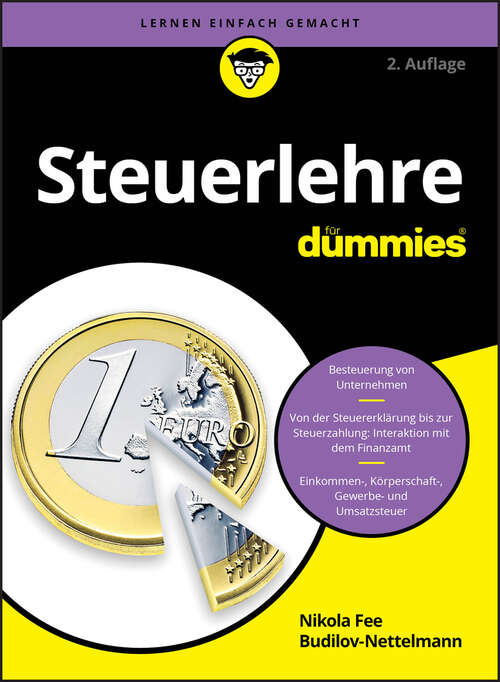 Book cover of Steuerlehre für Dummies (2. Auflage) (Für Dummies)