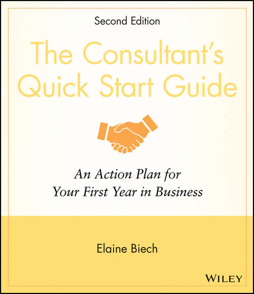 Book cover of The Consultant's Quick Start Guide