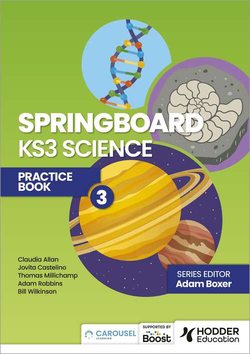 Book cover of Springboard: Ks3 Science Practice Book (3)