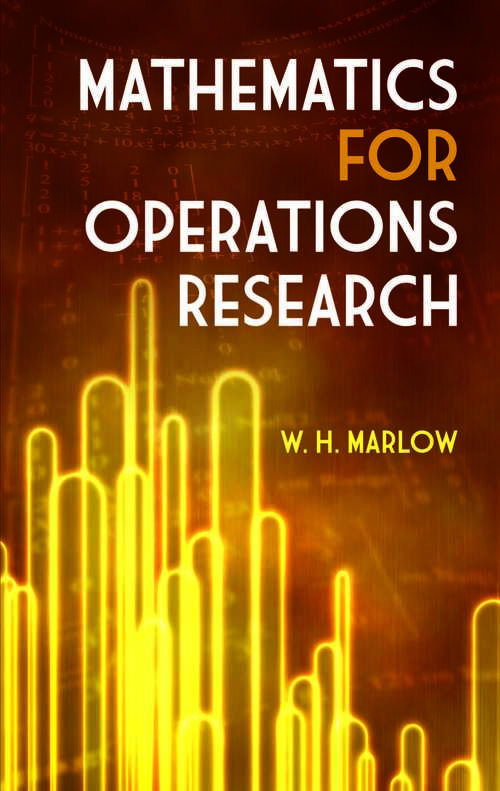Book cover of Mathematics for Operations Research