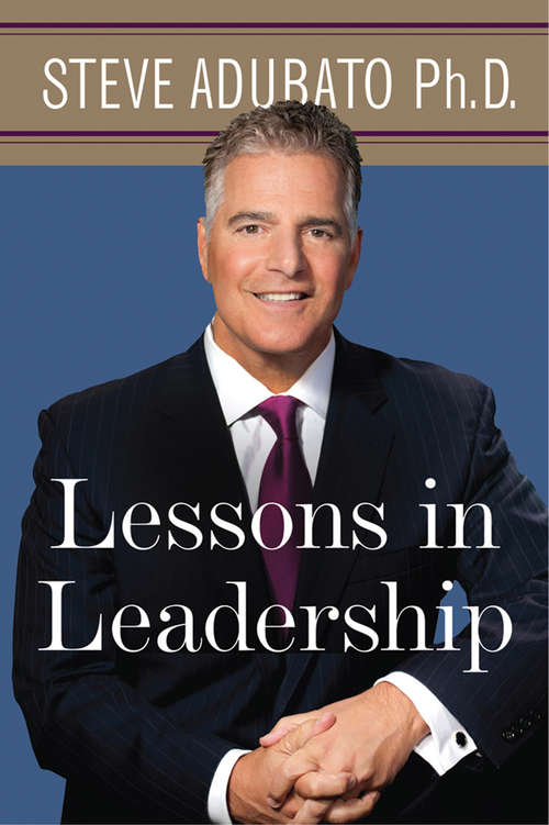 Book cover of Lessons in Leadership